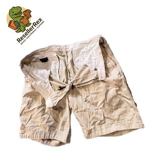 Polo Ralph Lauren Mens Khaki Relaxed Fit Chino Shorts Size 42